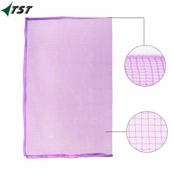 Customized PE Leno Tubular Plastic Mono Mesh Bag for Packing Vegetables and Fruits