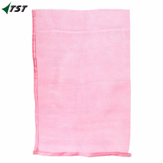 Customized PE Leno Tubular Plastic Mono Mesh Bag for Packing Vegetables and Fruits