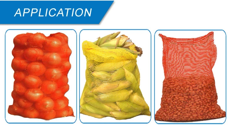 UV Resistance Yellow Plastic PE Agricultural Farm Vegetable Fruit Onion Tubular Leno Net Mesh Bag Price